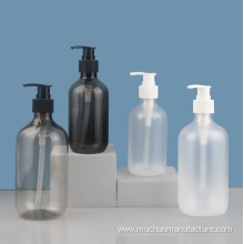 Round Empty Shampoo Pump Lotion Bottle